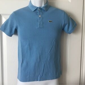 Lacoste Boys Light Blue Polo Shirt